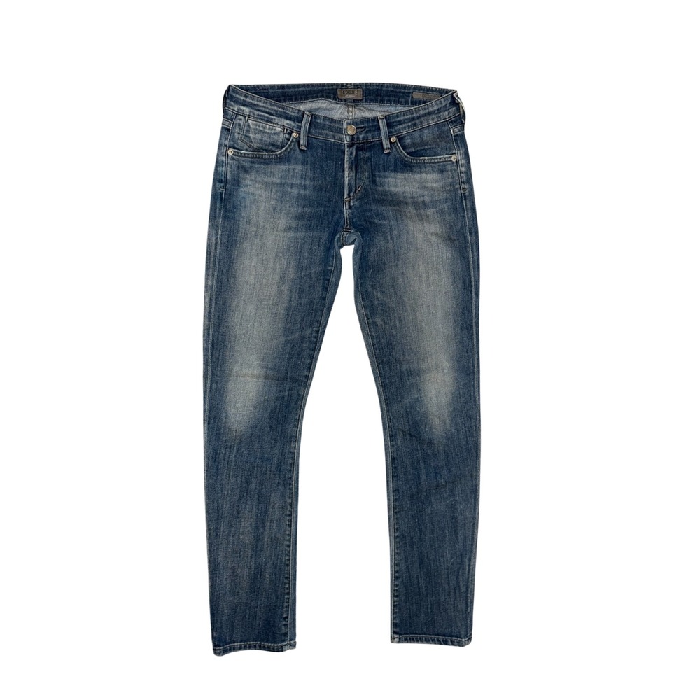 AGOLDE Chloe Slim Leg Jeans Womens 28 Blue Medium Wash A001-2051
